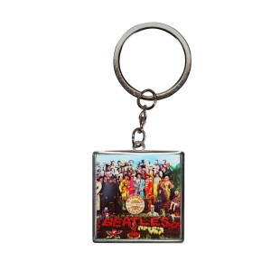 KEYBTS12 Keyring Metal - The Beatles, Sgt Pepper